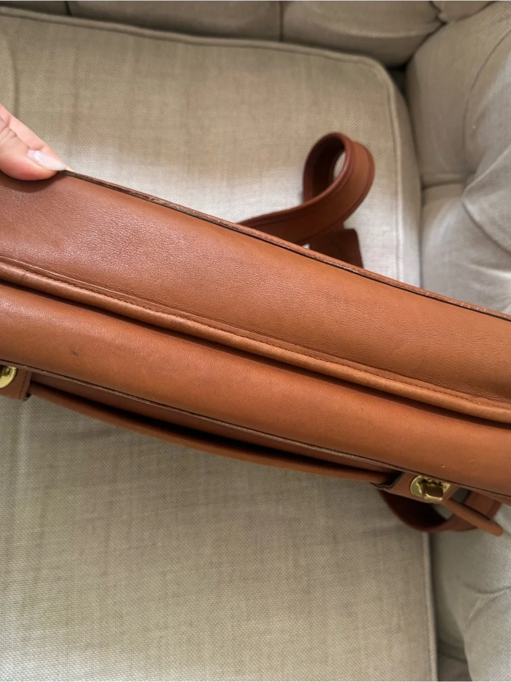 Vintage coach Essex briefcase